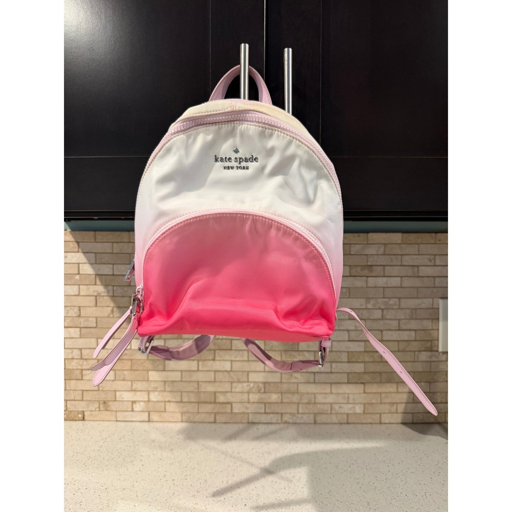 Kate Spade NY Karissa Nylon Medium Backpack Pink Ombre